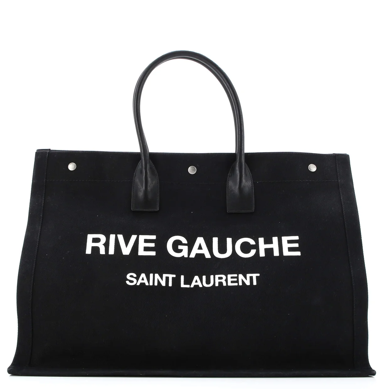 Rive Gauche Shopper Tote Canvas Large - Deep Luxury