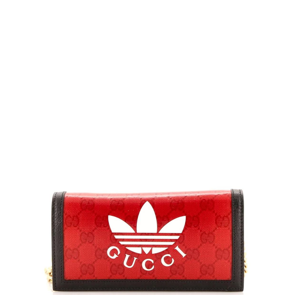 x adidas Wallet on Chain GG Coated Canvas - Deep Luxury