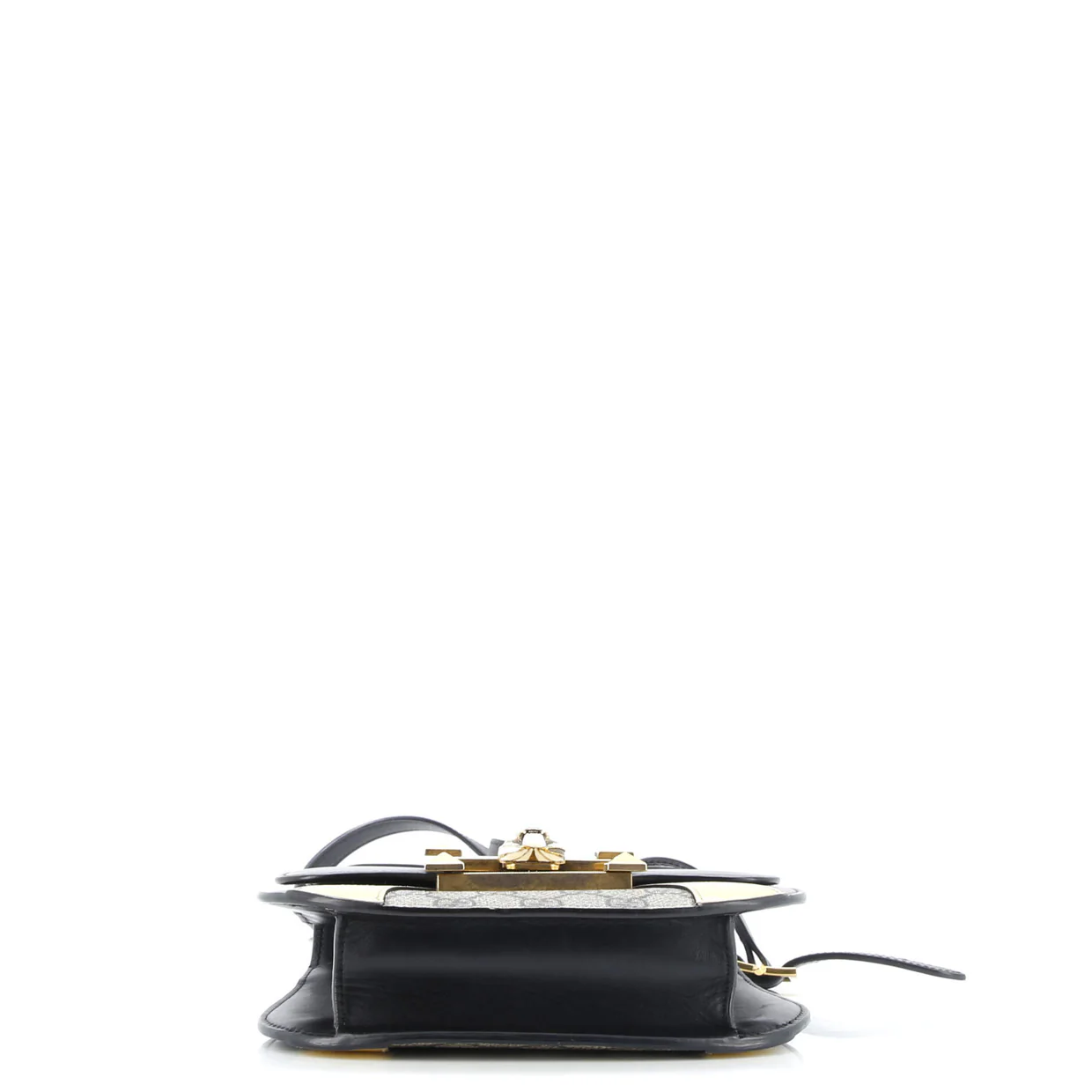 Osiride Shoulder Bag GG Coated Canvas and Leather Small - Deep Luxury