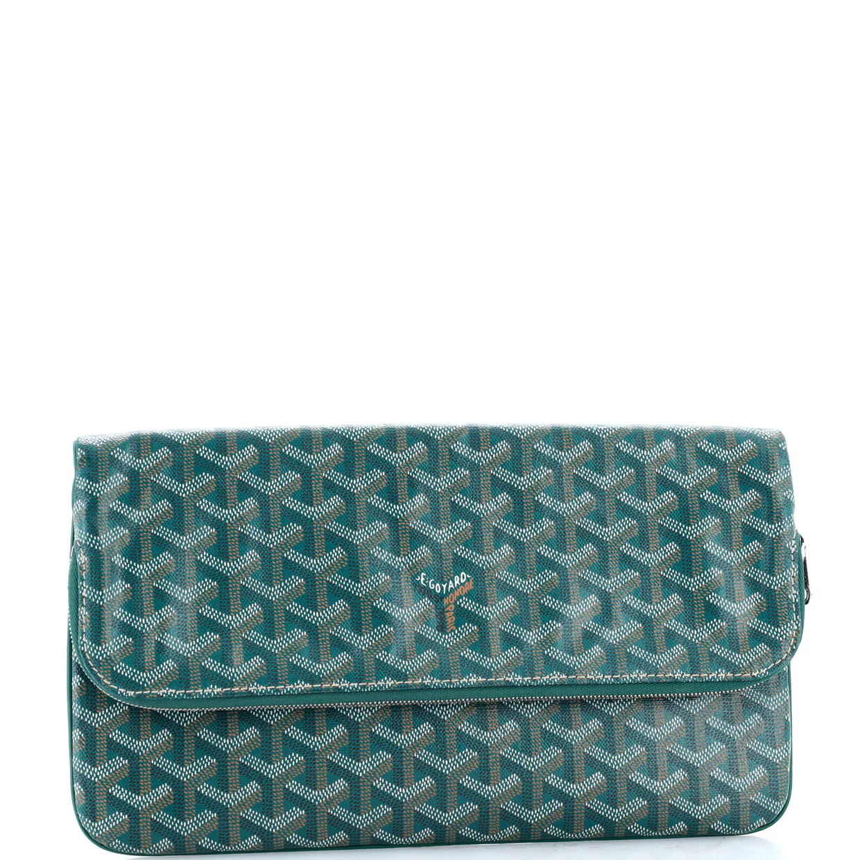 Saint Marie Clutch Coated Canvas - Deep Luxury