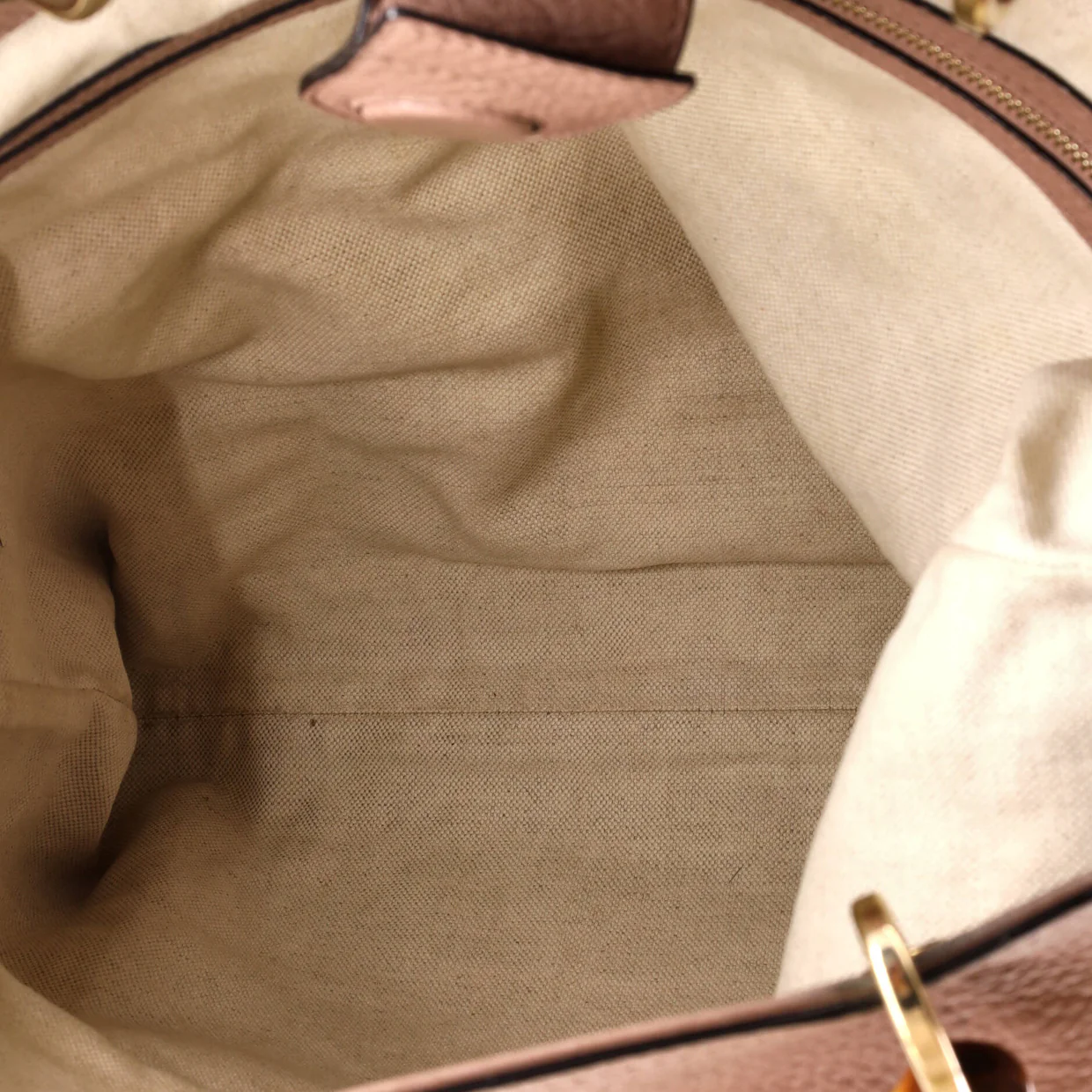 Bamboo Shopper Tote Leather Tall - Deep Luxury