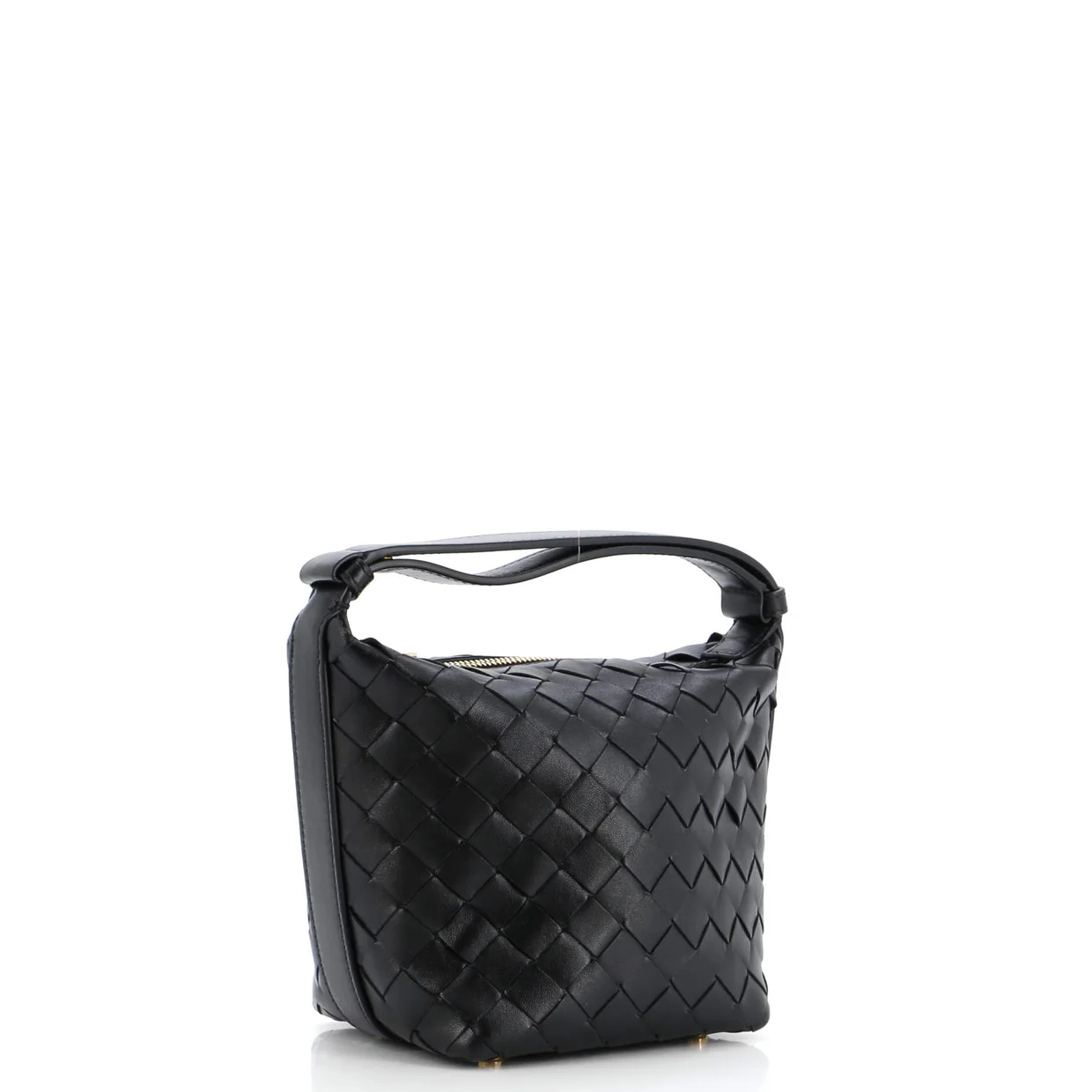 Wallace Shoulder Bag Intrecciato Nappa Mini - Deep Luxury