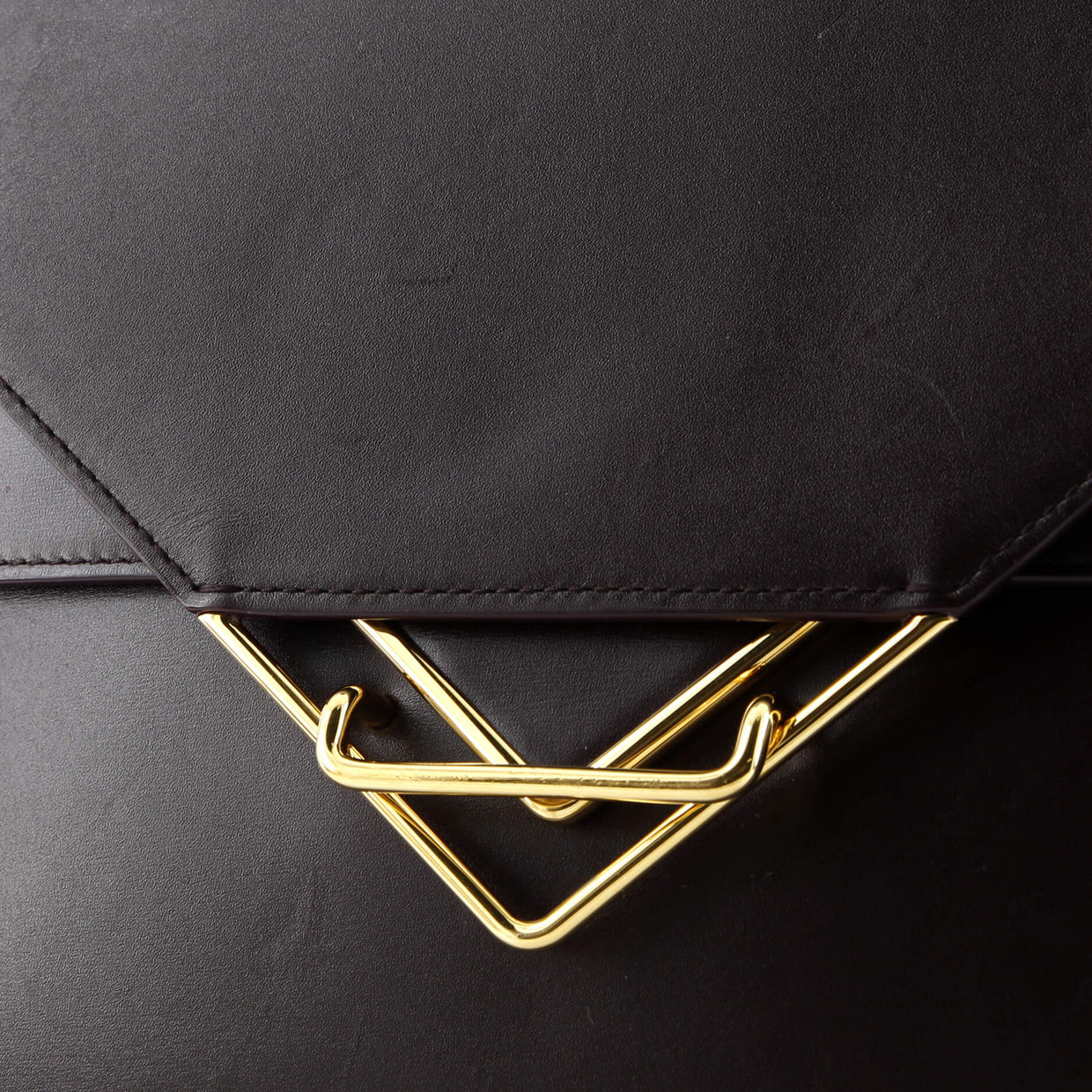 Clip Flap Bag Leather - Deep Luxury