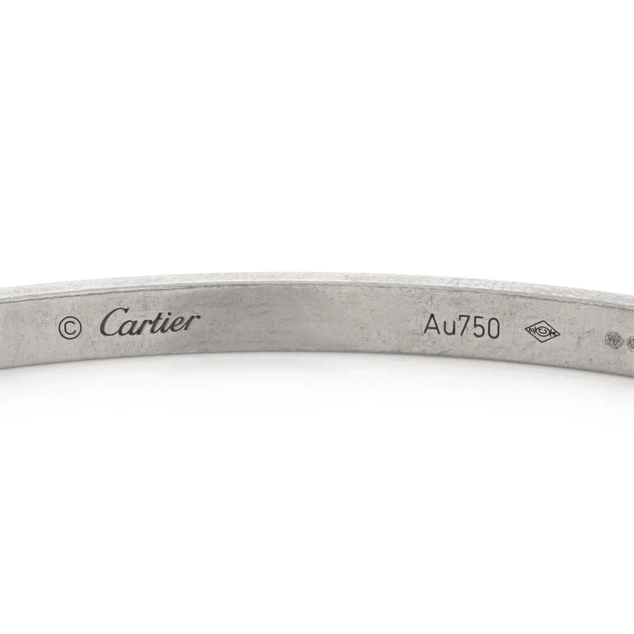 Love Bracelet 18K White Gold Small - Deep Luxury