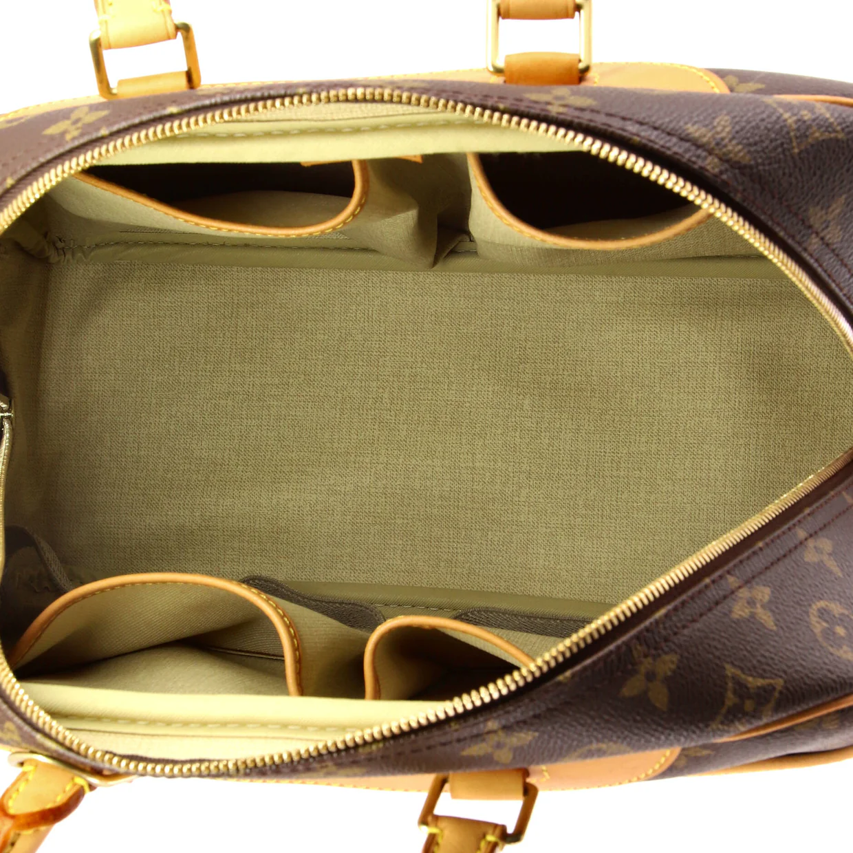 Deauville Handbag Monogram Canvas - Deep Luxury