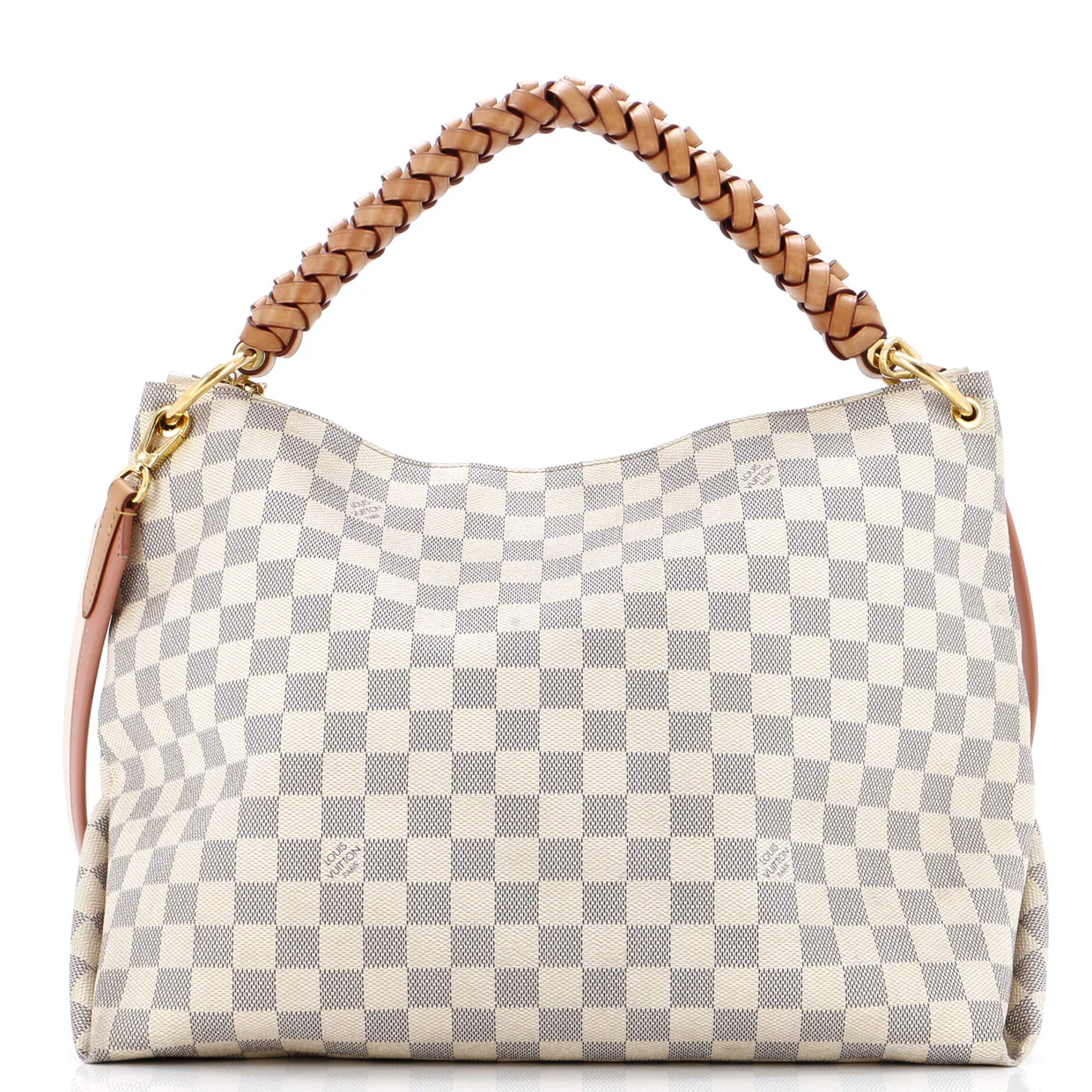 Braided Handle Beaubourg Hobo Damier MM - Deep Luxury