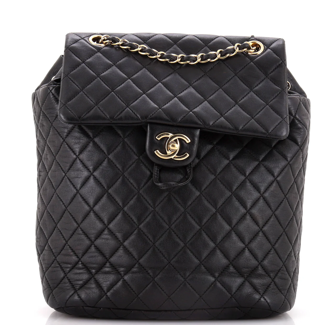Urban Spirit Backpack Quilted Leather Large - Deep Luxury