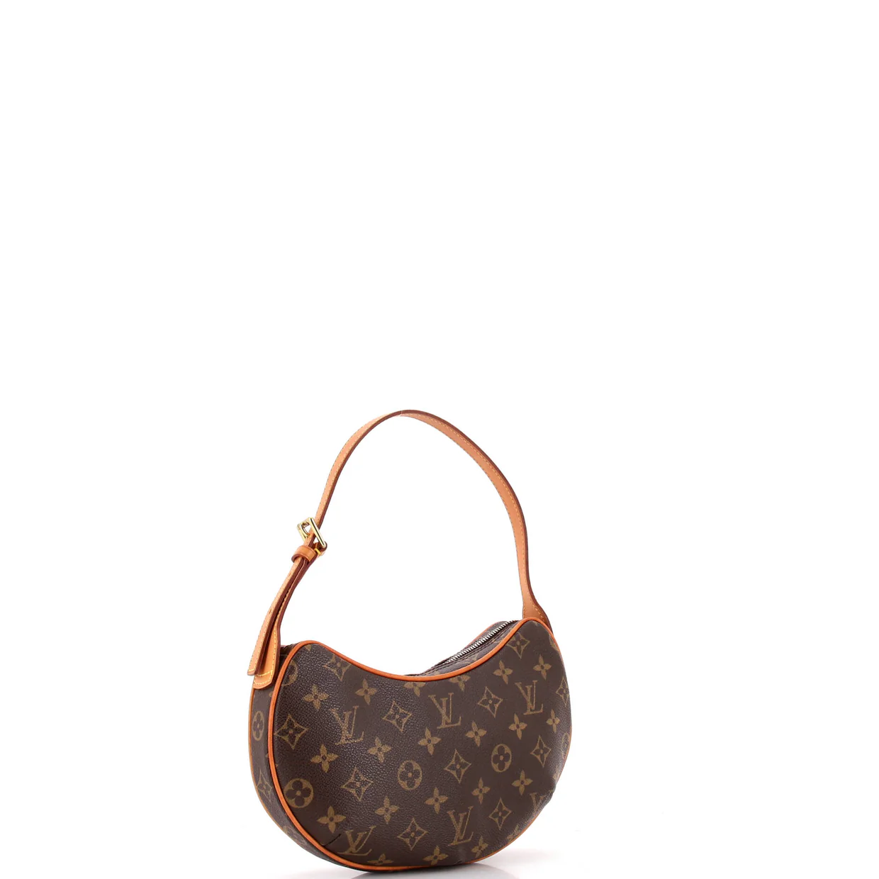 Croissant Handbag Monogram Canvas PM - Deep Luxury