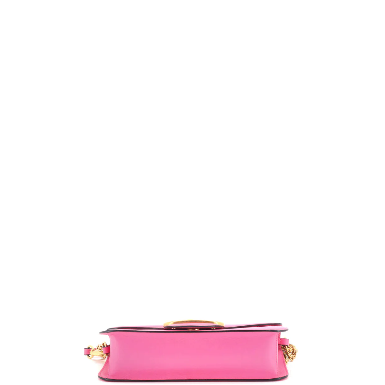 VLogo Loco Flap Shoulder Bag Leather Medium - Deep Luxury