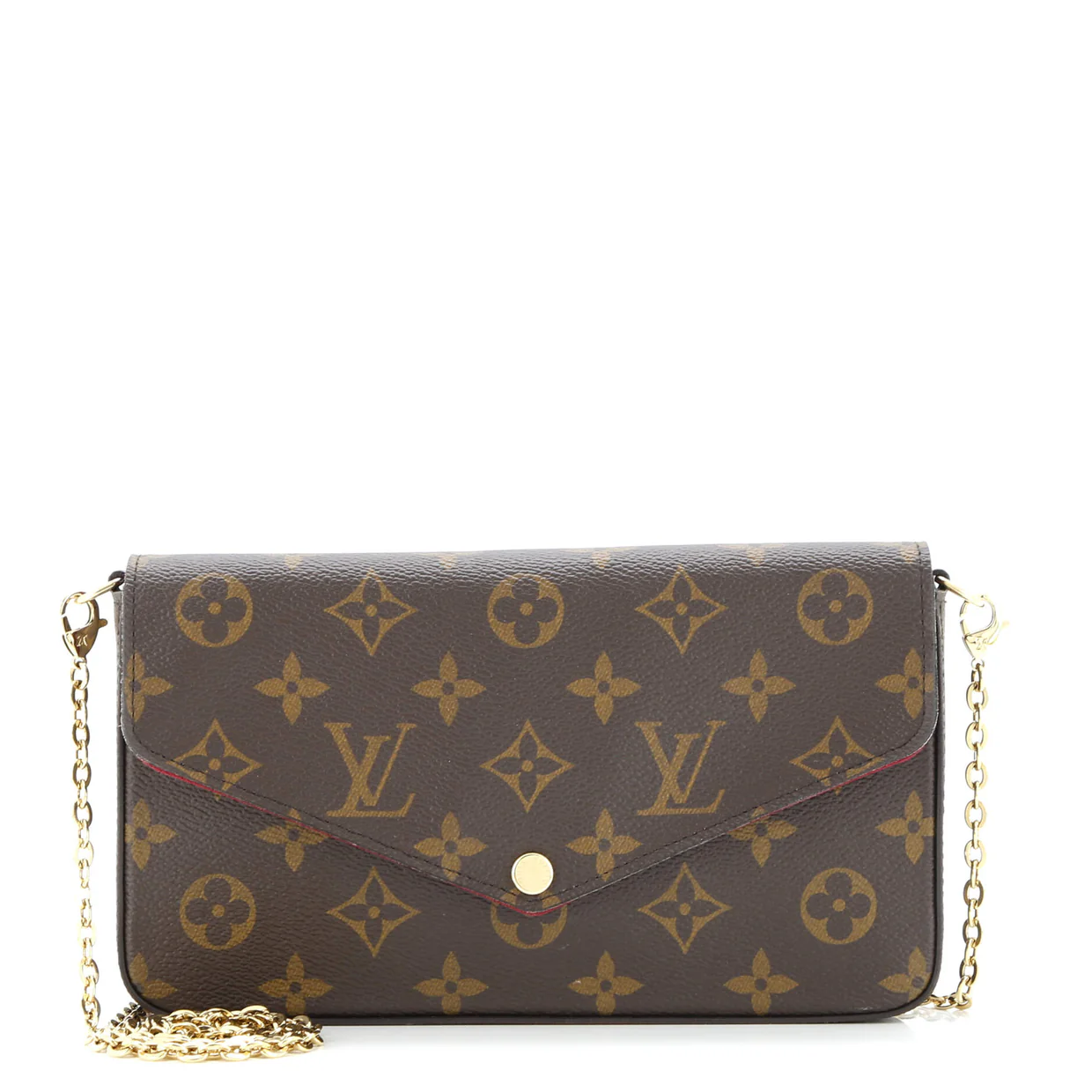 Felicie Pochette Monogram Canvas - Deep Luxury