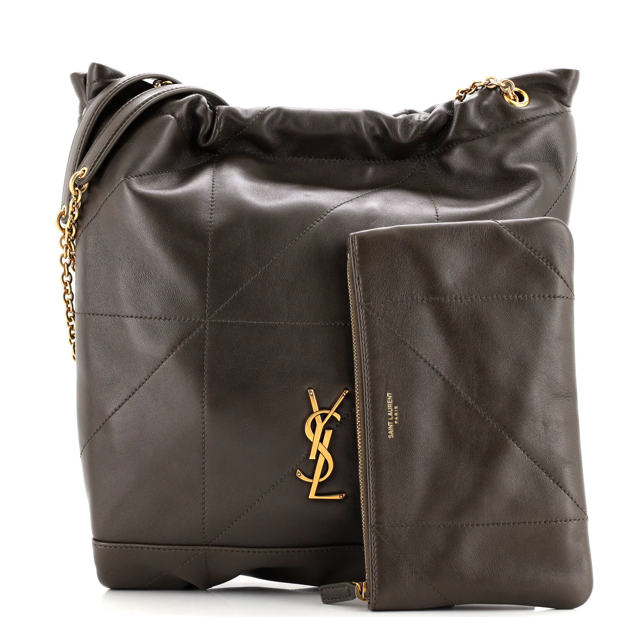 Jamie 4.3 Pochon Shoulder Bag Quilted Leather - Deep Luxury