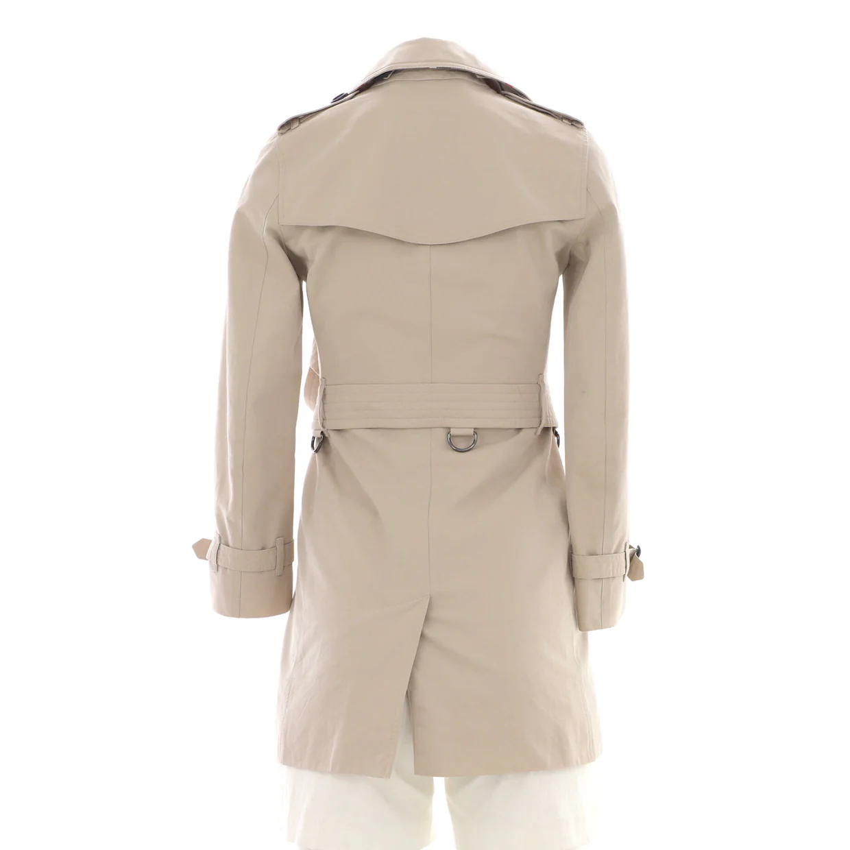 Women's Kensington Mid-Length Trench Coat Cotton - Deep Luxury