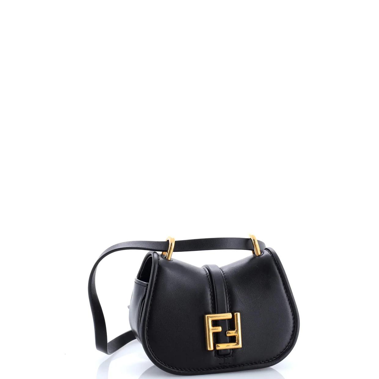C'mon Shoulder Bag Leather Nano - Deep Luxury