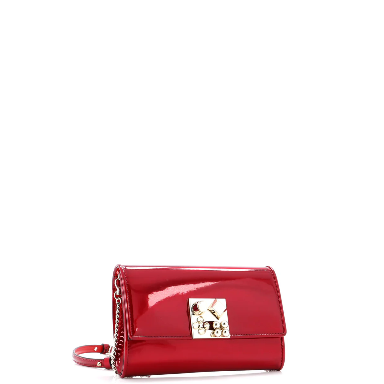 Carasky Chain Clutch Leather - Deep Luxury