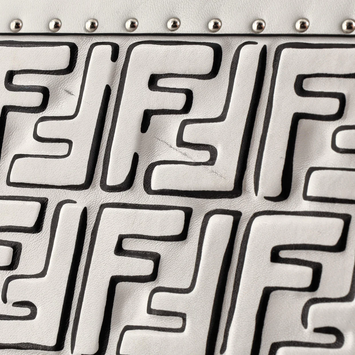 Rigid Travel Trunk Joshua Vides Zucca Embossed Leather Small - Deep Luxury