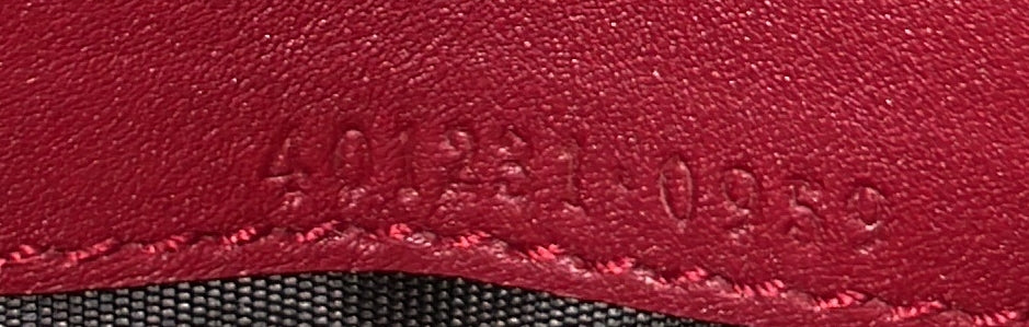 Dionysus Chain Wallet GG Velvet Small - Deep Luxury