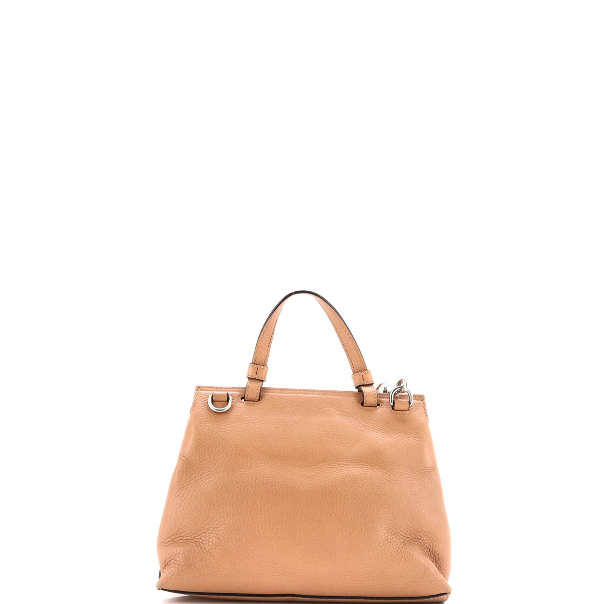 Bamboo Daily Top Handle Bag Leather Small - Deep Luxury