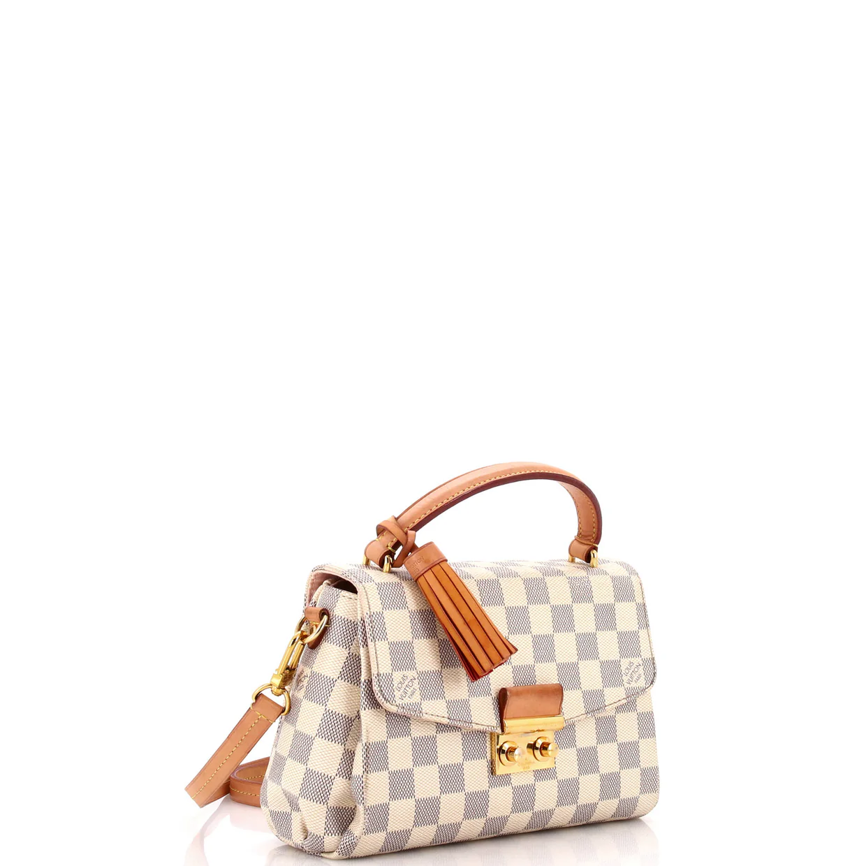 Croisette Handbag Damier - Deep Luxury