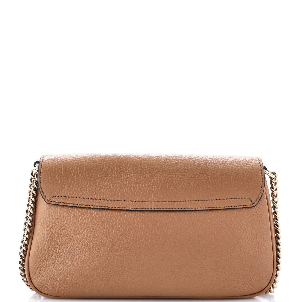 Soho Chain Crossbody Bag Leather Medium - Deep Luxury
