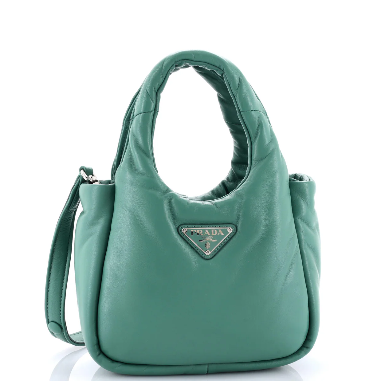 Padded Soft Tote Leather Mini - Deep Luxury