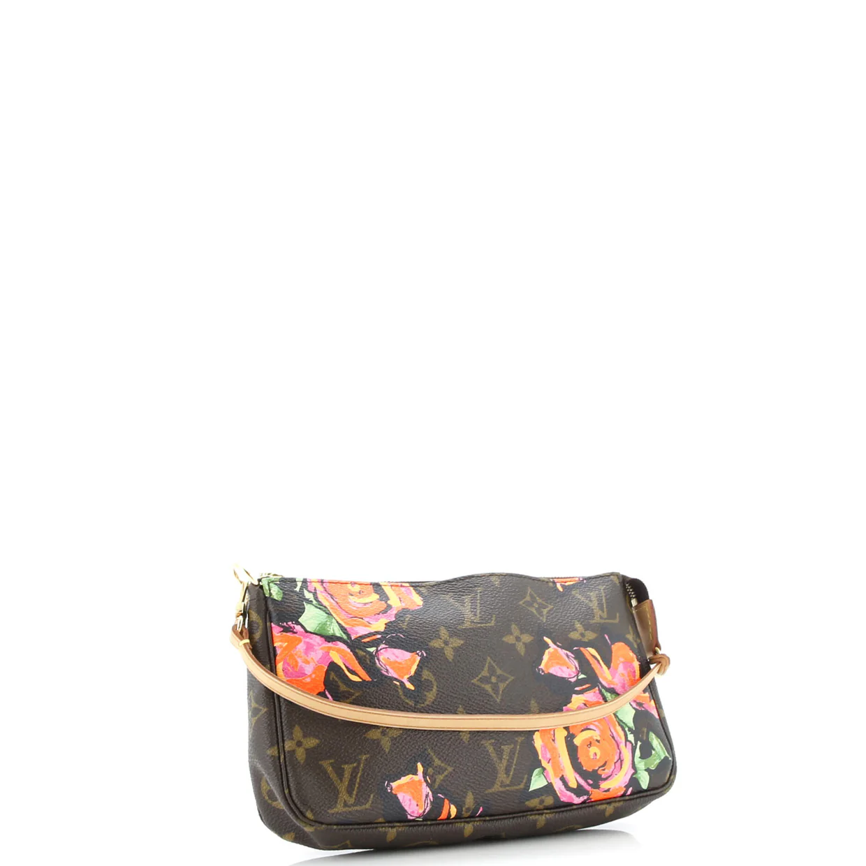 Pochette Accessoires Limited Edition Monogram Roses - Deep Luxury