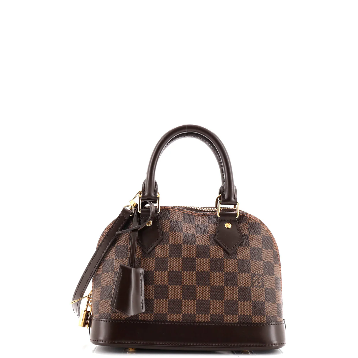 Alma Handbag Damier BB - Deep Luxury