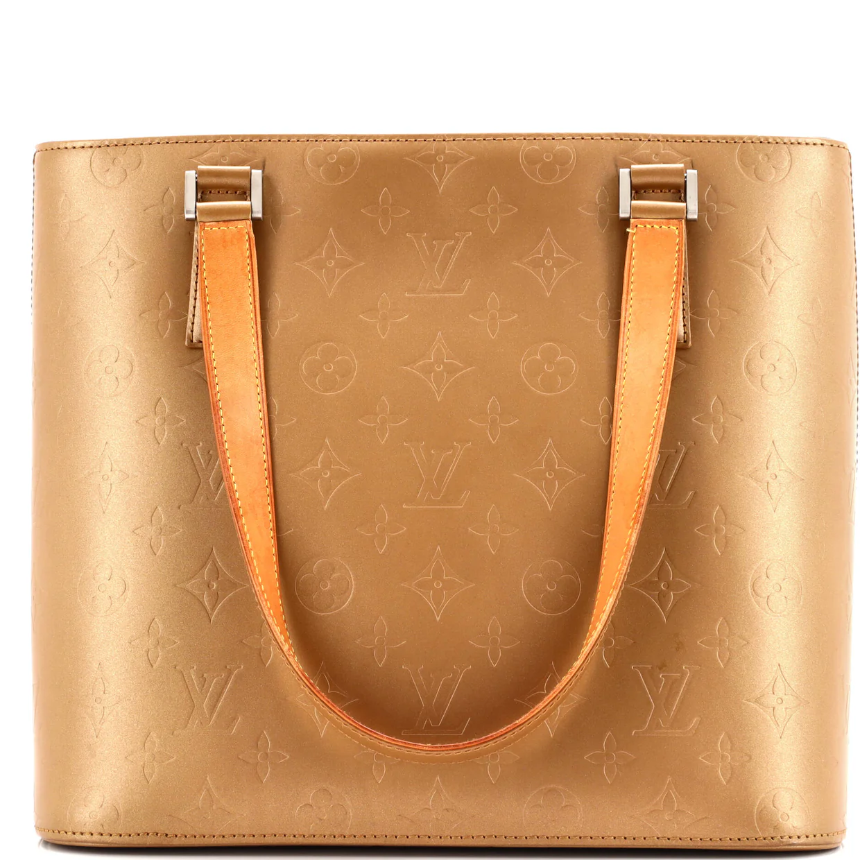 Mat Stockton Handbag Monogram Vernis - Deep Luxury