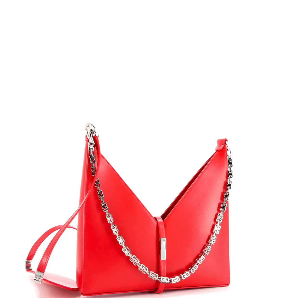 Cut Out Bag Leather Small - Deep Luxury