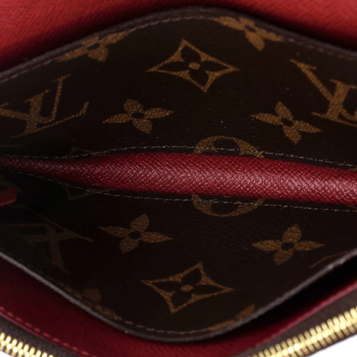 Emilie Wallet Monogram Canvas - Deep Luxury