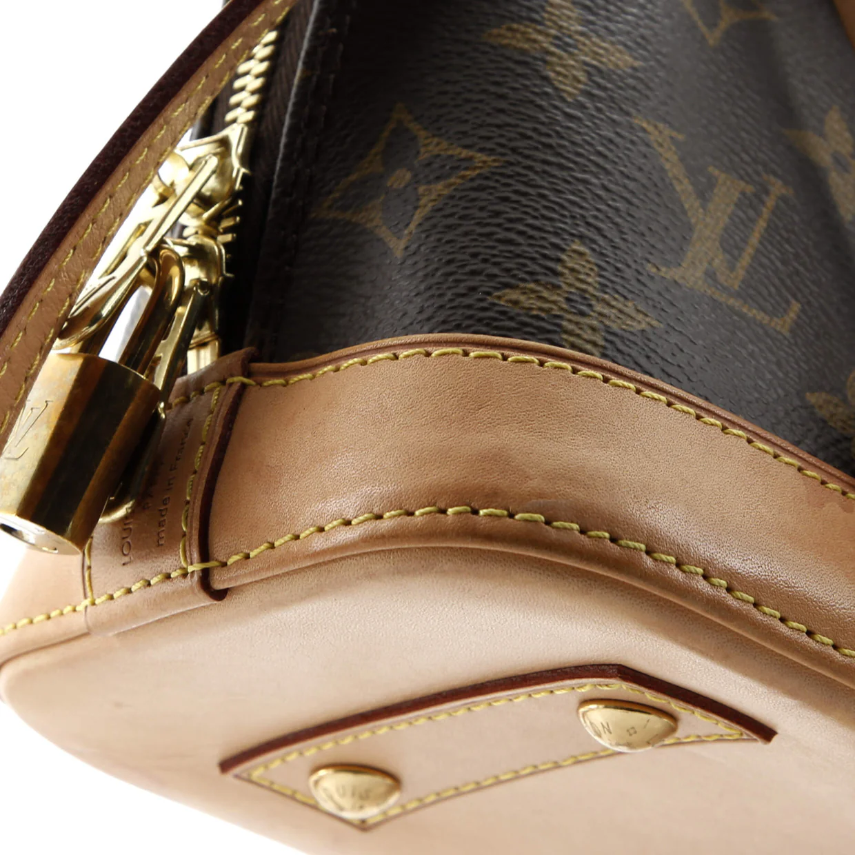 Alma Handbag Monogram Canvas BB - Deep Luxury