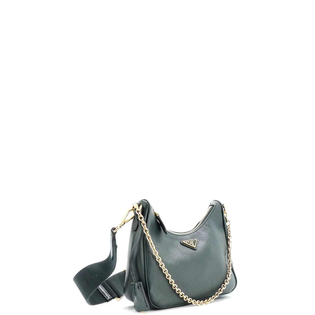 Re-Edition 2005 Shoulder Bag Saffiano Leather Small - Deep Luxury