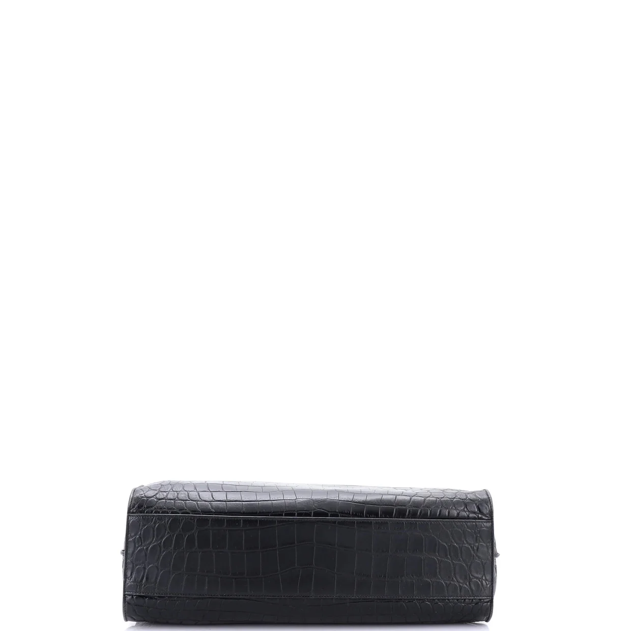 Sac de Jour Souple Bag Crocodile Embossed Leather Large - Deep Luxury