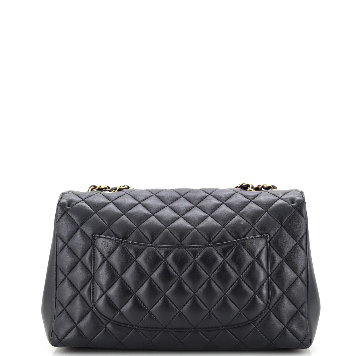 Mademoiselle Chic Flap Bag Quilted Lambskin Jumbo - Deep Luxury