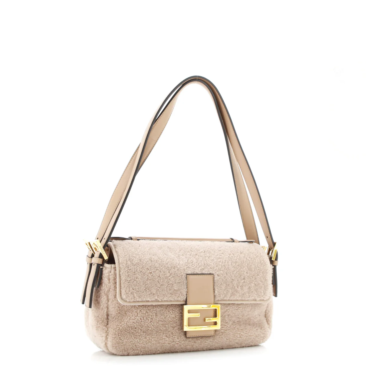 Multi Baguette Bag Shearling - Deep Luxury