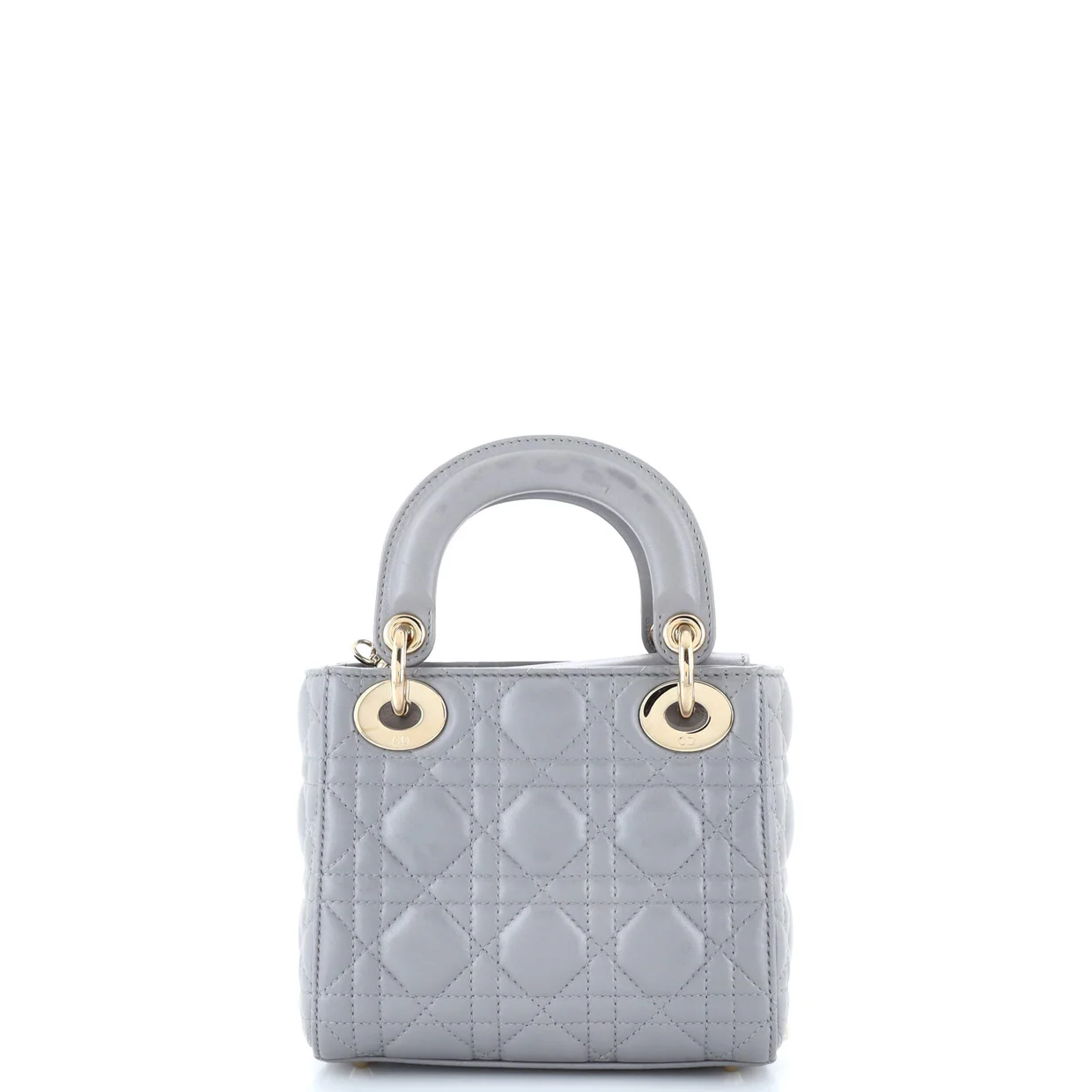 Lady Dior Chain Bag Cannage Quilt Lambskin Mini - Deep Luxury