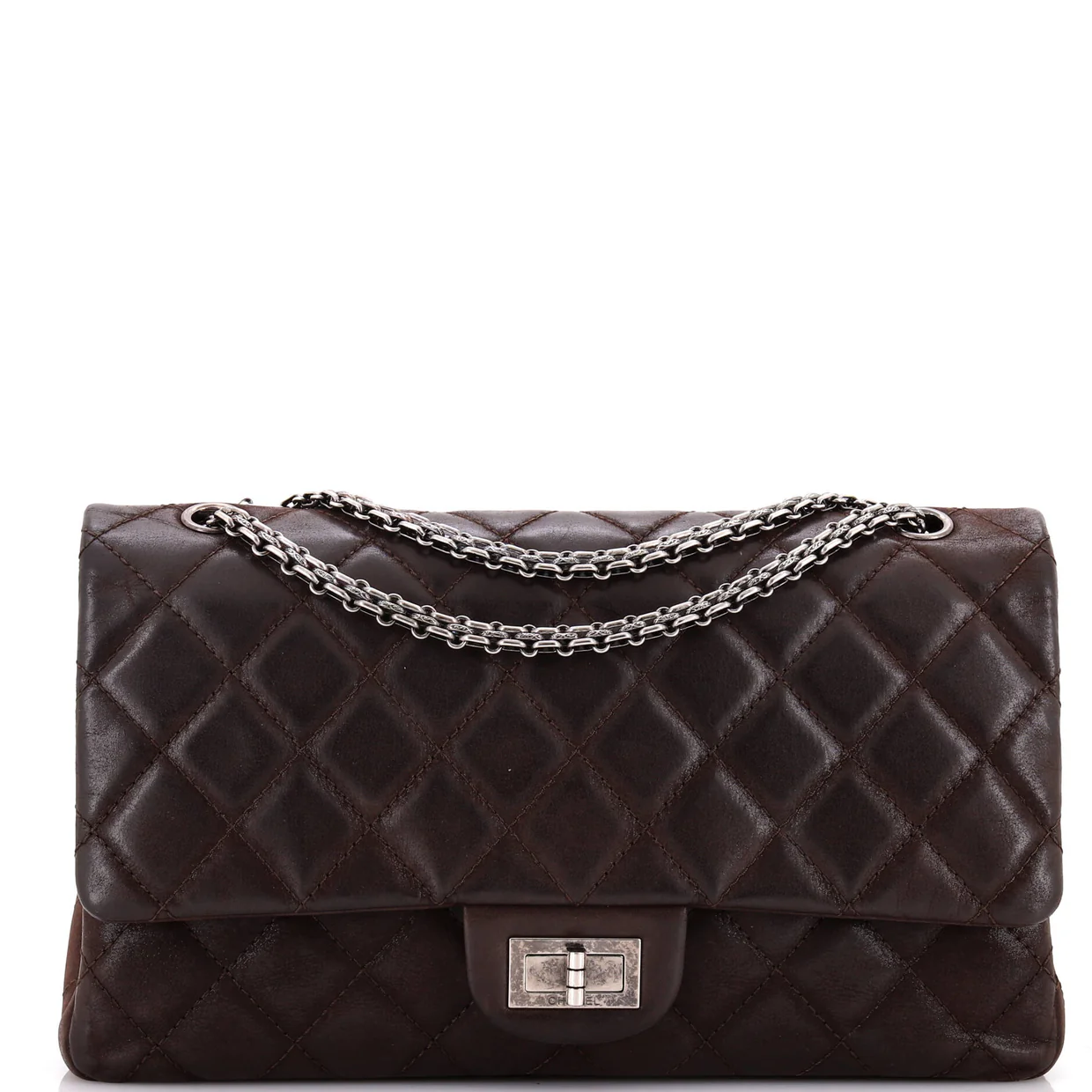 Reissue 2.55 Flap Bag Quilted Iridescent Calfskin 227 - Deep Luxury