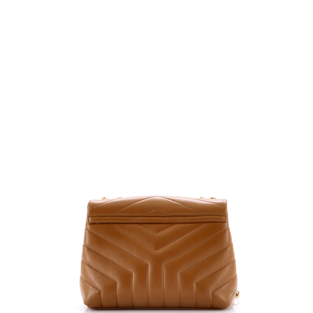 Loulou Shoulder Bag Matelasse Chevron Leather Small - Deep Luxury