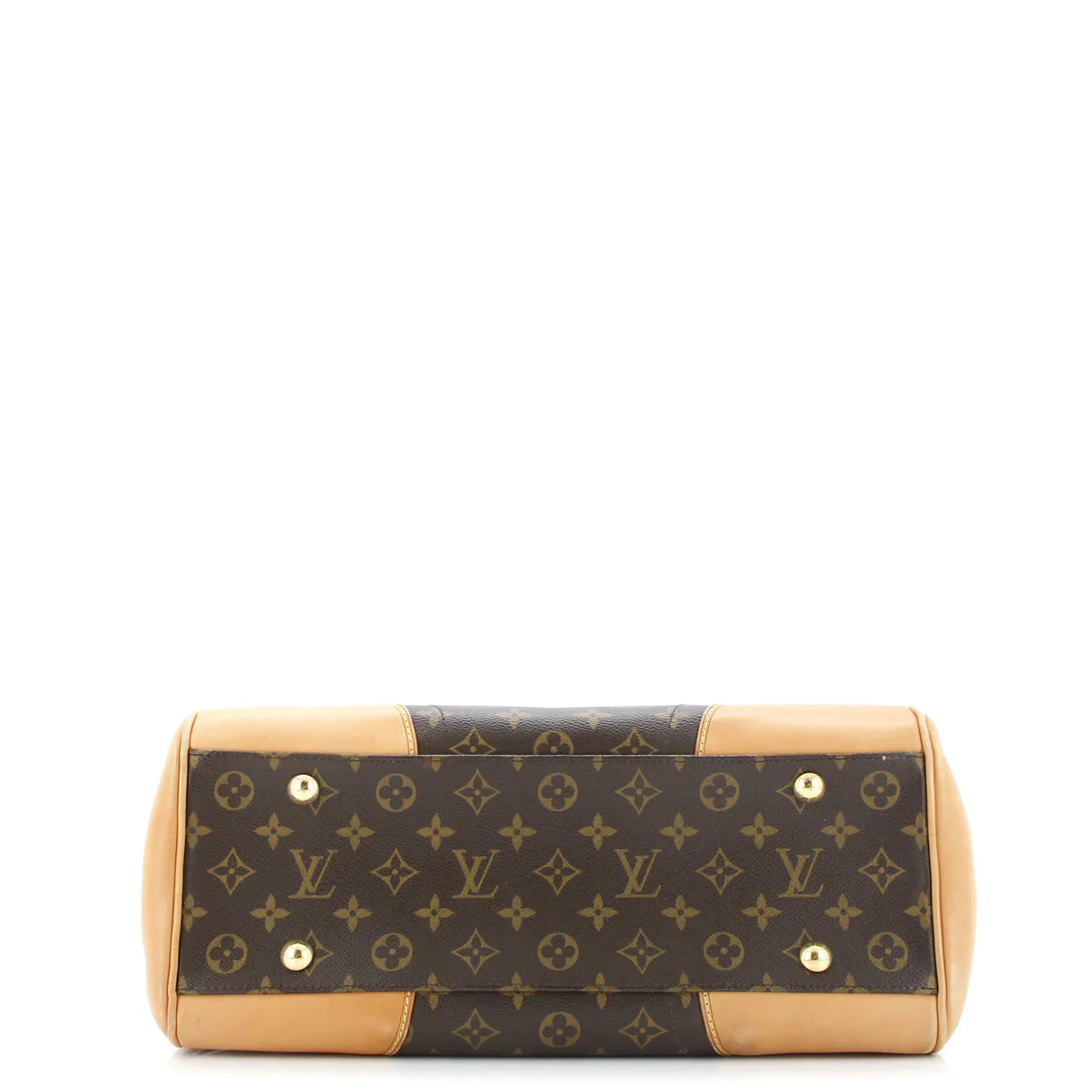 Beverly Handbag Monogram Canvas GM - Deep Luxury