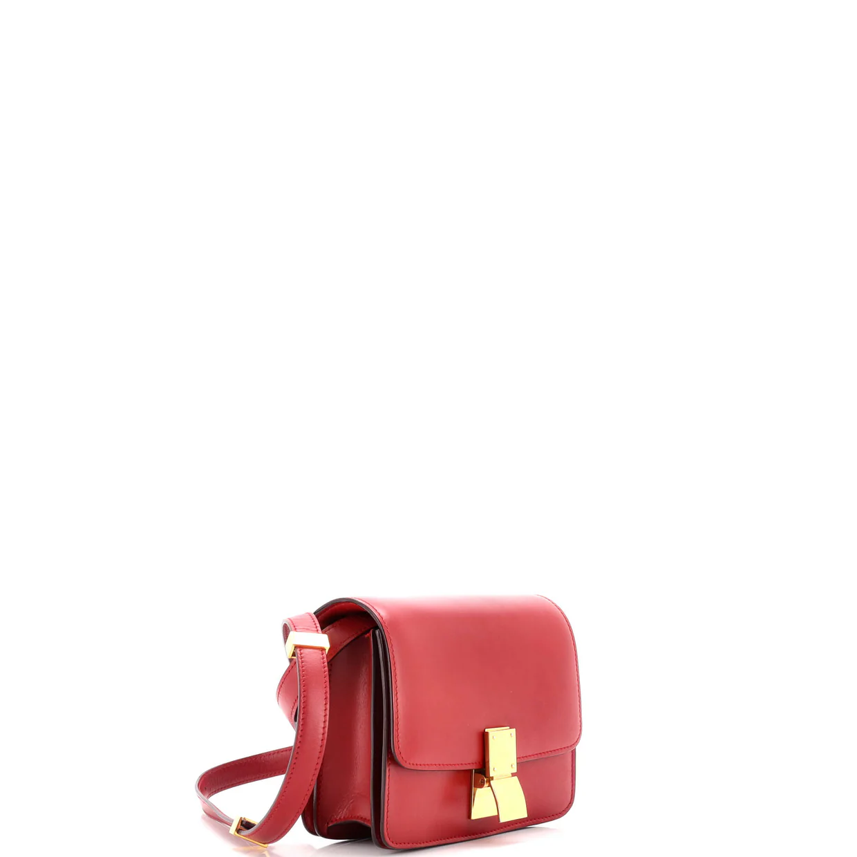 Classic Box Bag Smooth Leather Small - Deep Luxury