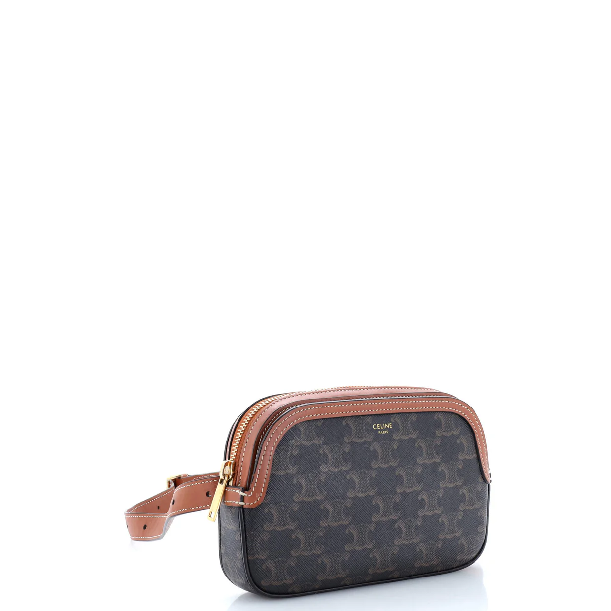 Camera Bag Triomphe Coated Canvas Small - Deep Luxury