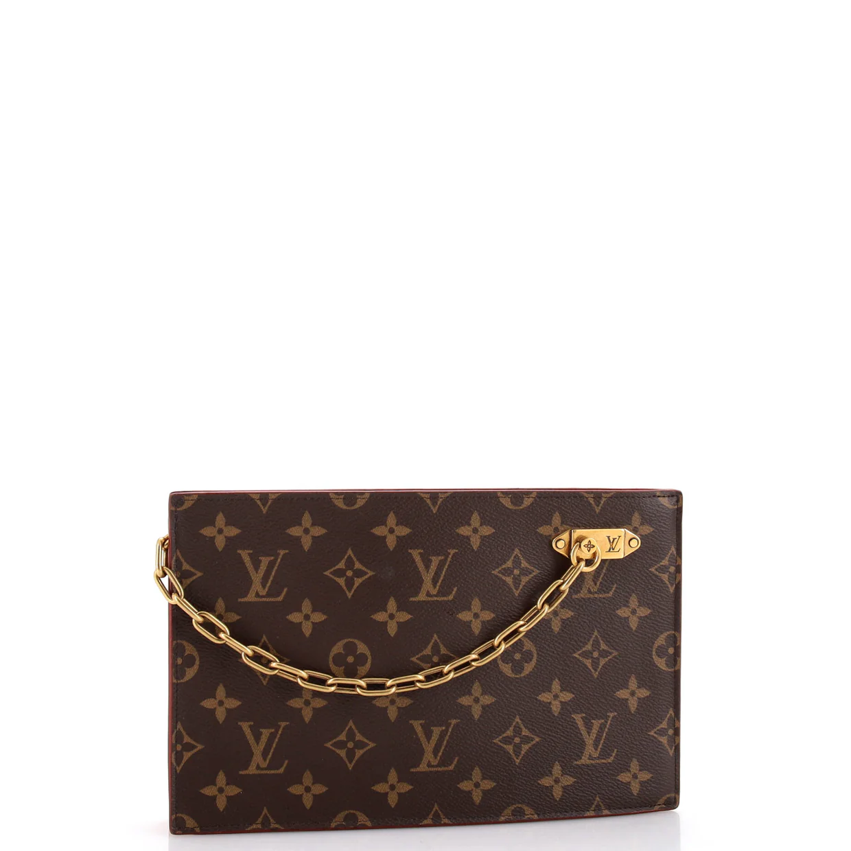 Legacy Chain Clutch Monogram Canvas - Deep Luxury