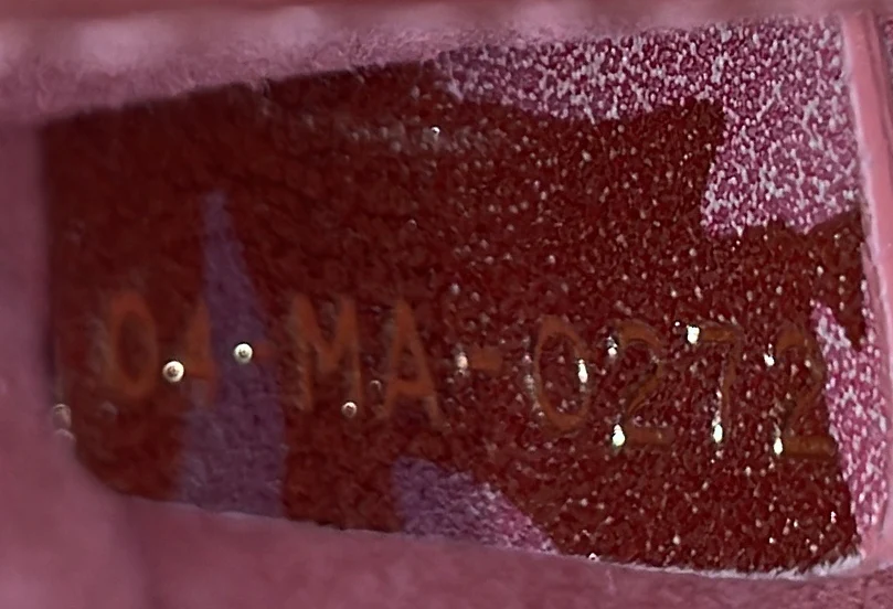 Lady Dior Bag Painted Leather with Faux Pearl Charms Micro - Deep Luxury