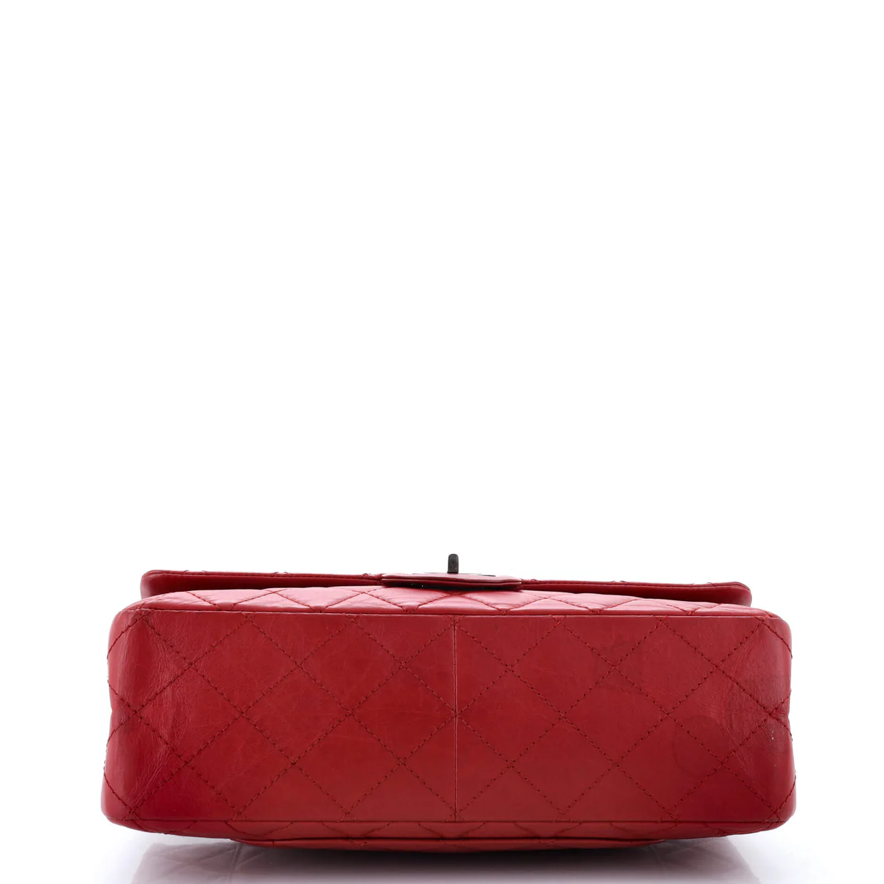 Reissue 2.55 Flap Bag Quilted Aged Calfskin 228 - Deep Luxury