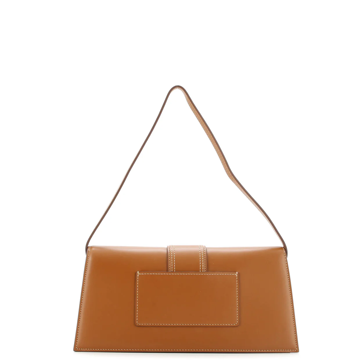 Le Bambino Top Handle Flap Bag Leather Long - Deep Luxury