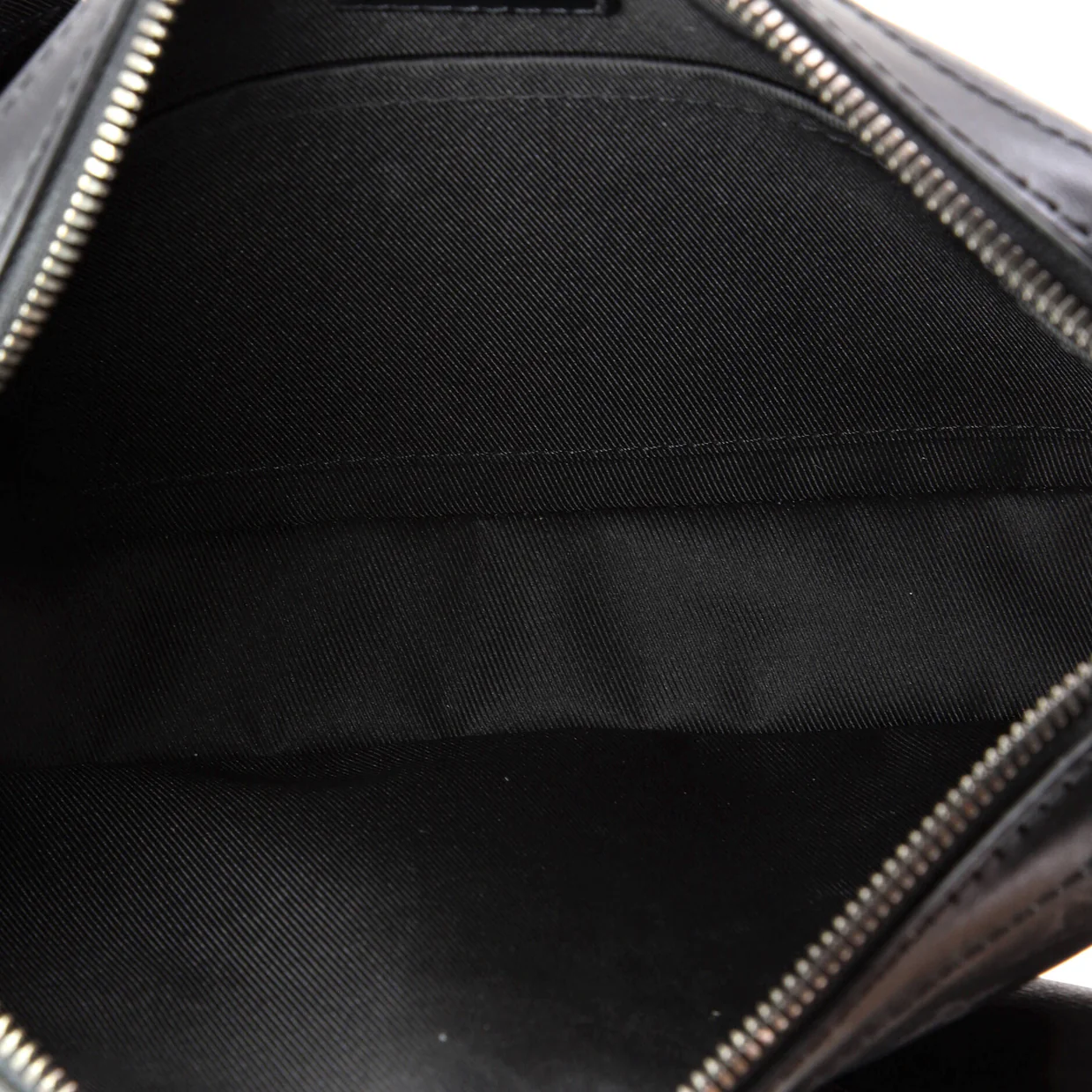 Trio Messenger Bag Reverse Monogram Eclipse Canvas - Deep Luxury