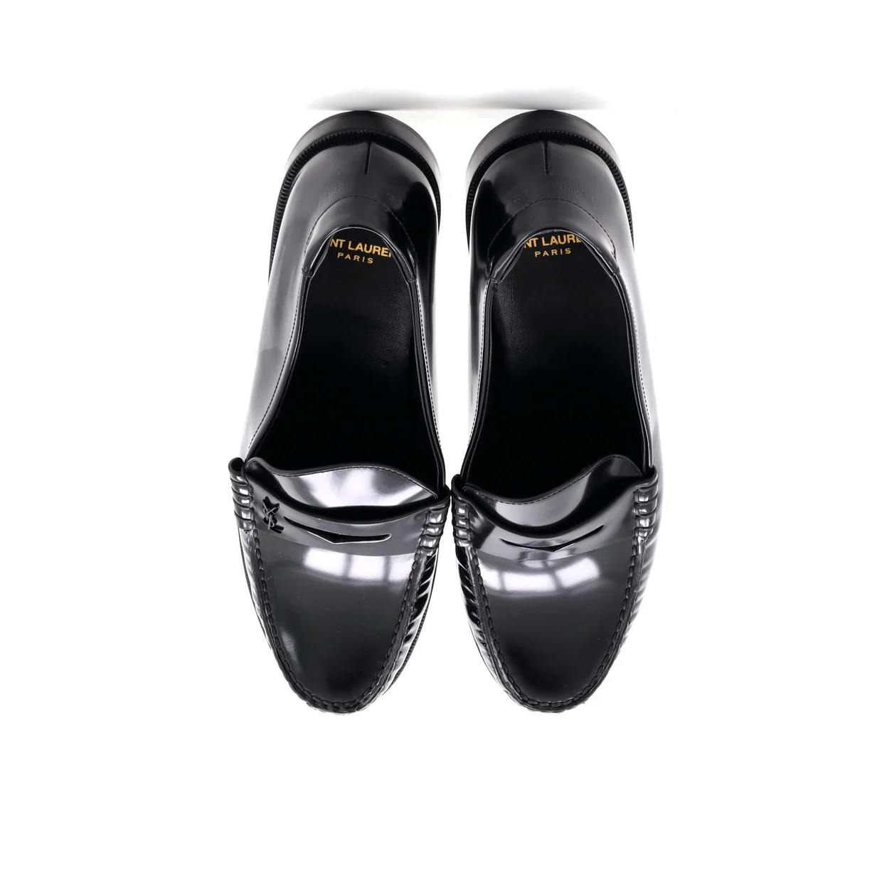 Women's Le Monogram Penny Loafers Leather - Deep Luxury