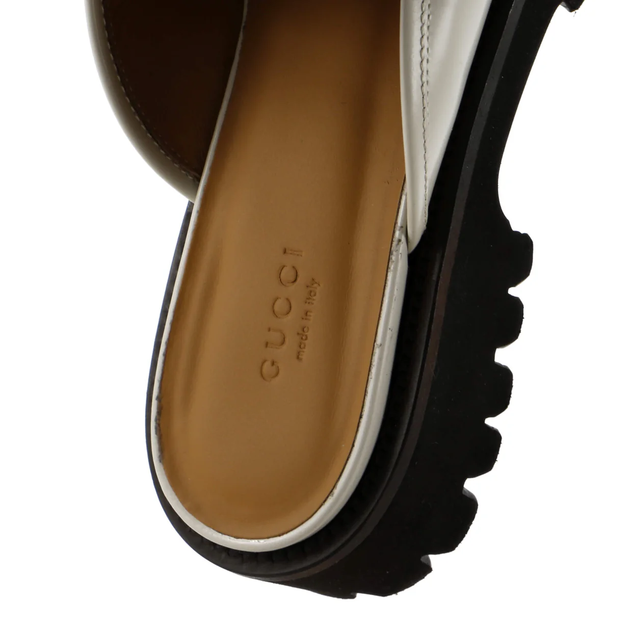 Women's Horsebit Flatform Mules Leather - Deep Luxury