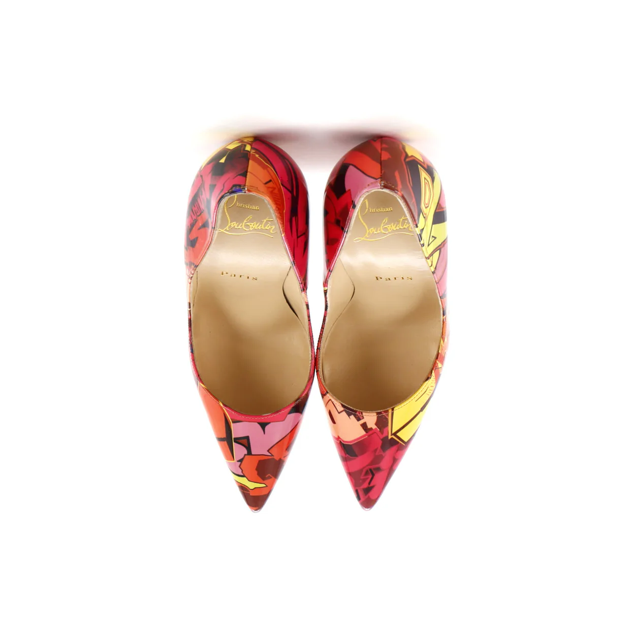 Women's So Kate Pumps Printed Patent 120 - Deep Luxury