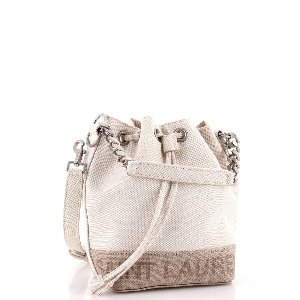 Rive Gauche Bucket Bag Canvas Mini - Deep Luxury