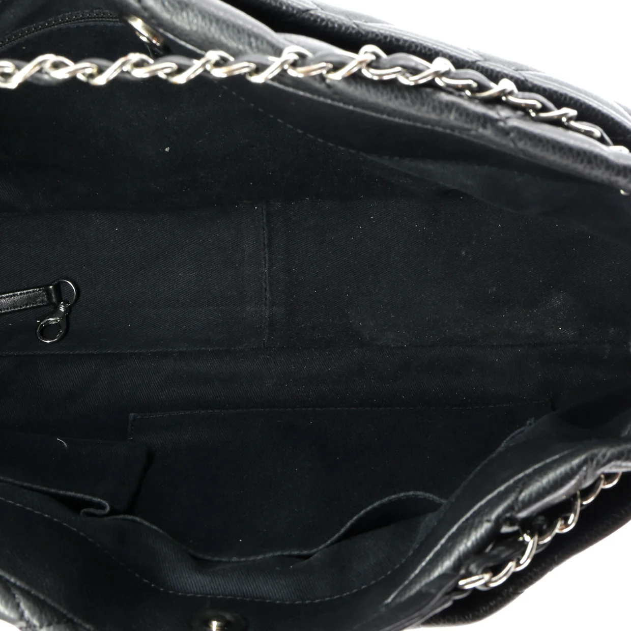 Timeless CC Soft Tote Quilted Caviar Large - Deep Luxury